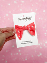 Load image into Gallery viewer, Lily Bow - Coral Cutie