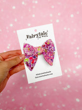 Load image into Gallery viewer, Lily Bow - Purple Passion