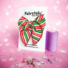 Load image into Gallery viewer, Darling Bow (Standard)- Candy Stripes