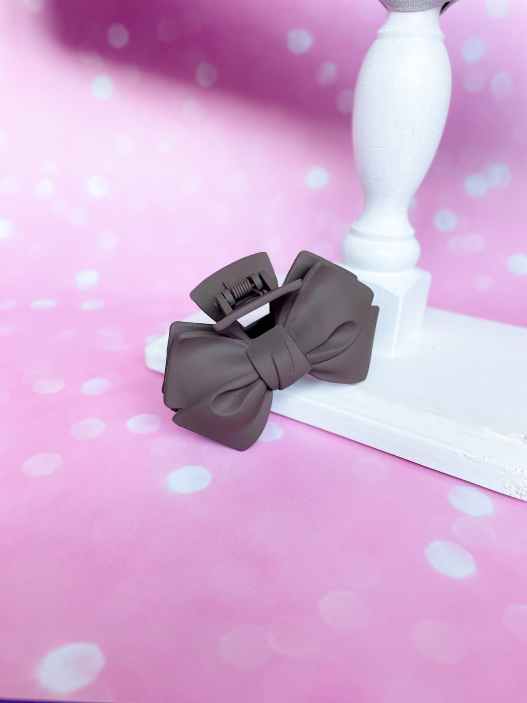 Claw Clips - Smoke Bowtie