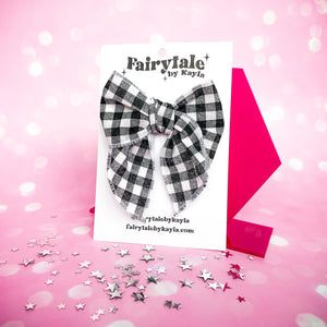 Darling Bow (Standard)- Black Picnic